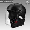 Unisex Winter Half Helmet for Electric Motorcycles - All-Season Cold Protection, Warm, 3C Certified