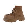 Fashion versatile platform Martin boots women's autumn and winter new outer wear lace-up casual shoes