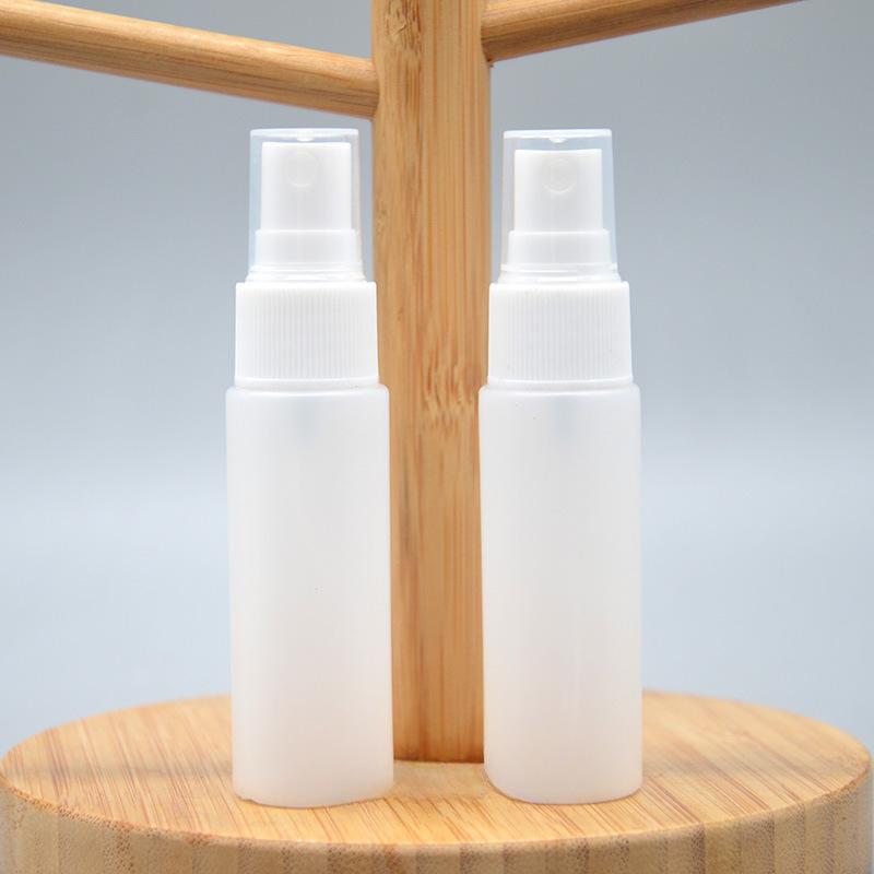 PE Thickened Semi-Transparent Spray Bottle 20 30 50 100ml Square Shoulder Spray Bottle Sub-Packaging Spray Bottle
