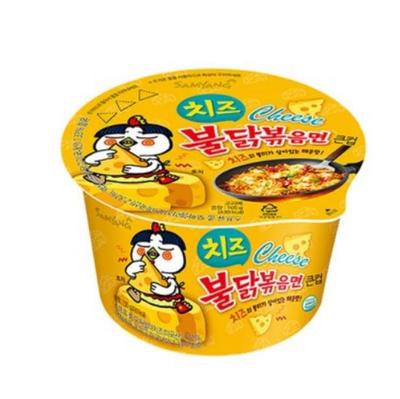 Samyang Brânză Buldak tăiței prăjiți ceașcă mare (Brânză cu aromă de pui fierbinte, ceașcă mare de ramen) 105g