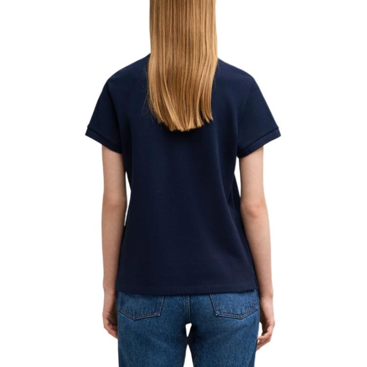 Ami Paris Ami De Coeur Logo Embroidered Polo Shirt BFUPL001760-430