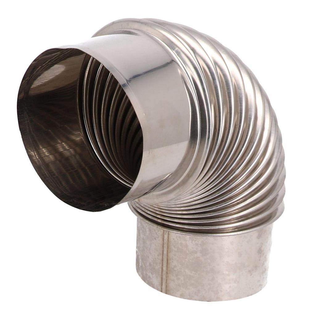 Stove Flue Steel Flue Pipe Elbow Rain Cap Pipes Chimney Liner Flue for Stove