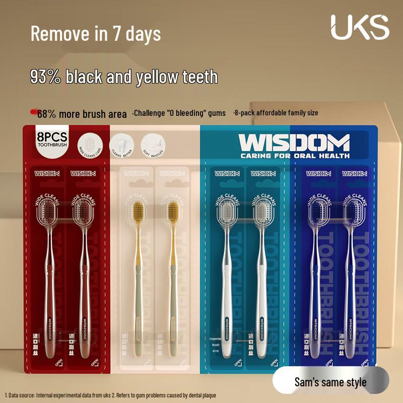 LG Reiz-Style Soft Bristle Toothbrush Family Pack
