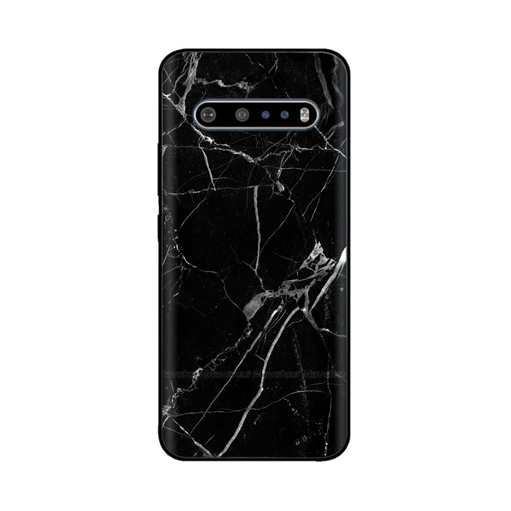 Für LG V60 ThinQ Hülle 6,8" Weiches Silikon TPU Handyhülle Funda Für LG V60 ThinQ 5G V 60 Rückseite lgV60 ThinQ coque Bumper Schale
