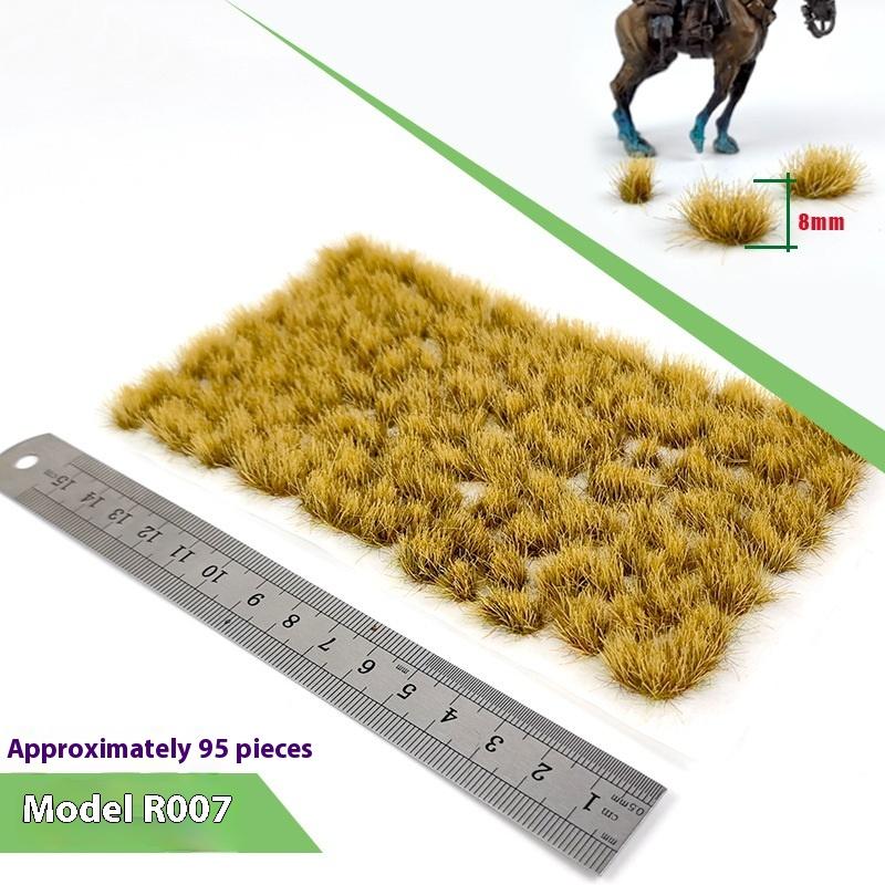 1 Набор Миниатюрный Газон Ландшафтная Модель Статическая Модель Трава Сад Набор Для Садовой Архитектуры Диорамы A11