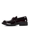 Spring And Autumn New Men'S Handmade Square Head Business Casual Leather Shoes British Dress Foot Cover Leather Breathable Big Head Leather Shoes