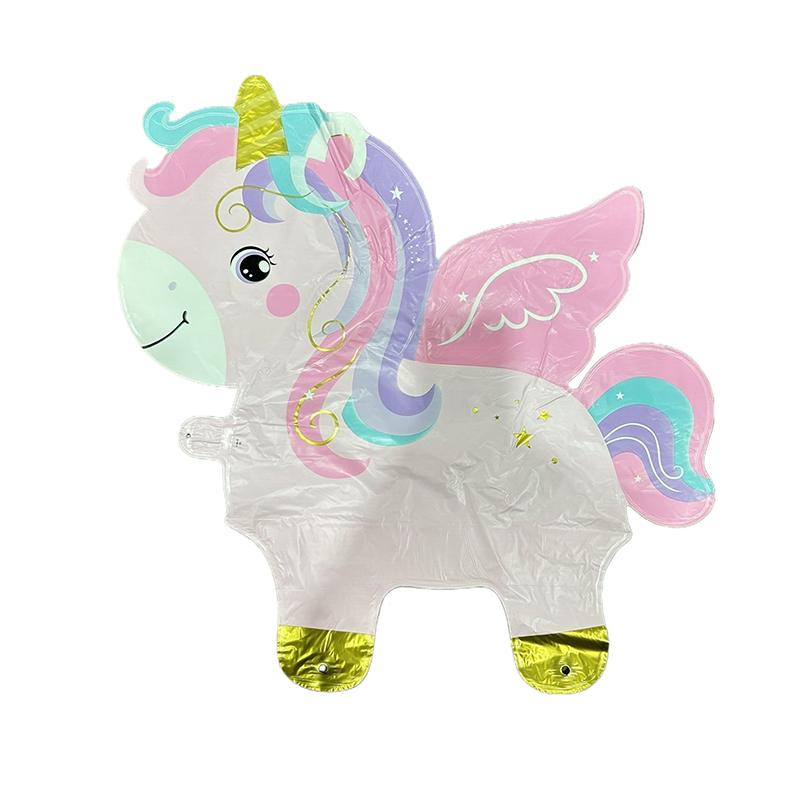 4D Cartoon Foil Balloons Elephant Stand Walking Balloon With Wheel For Kids Birthday Party Decoration Baby Shower