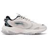 New LiNing Star Wind Anti Slip Wear Resistant Low Top Sports Casual Shoes Men's White Gray Green AGCT149-3