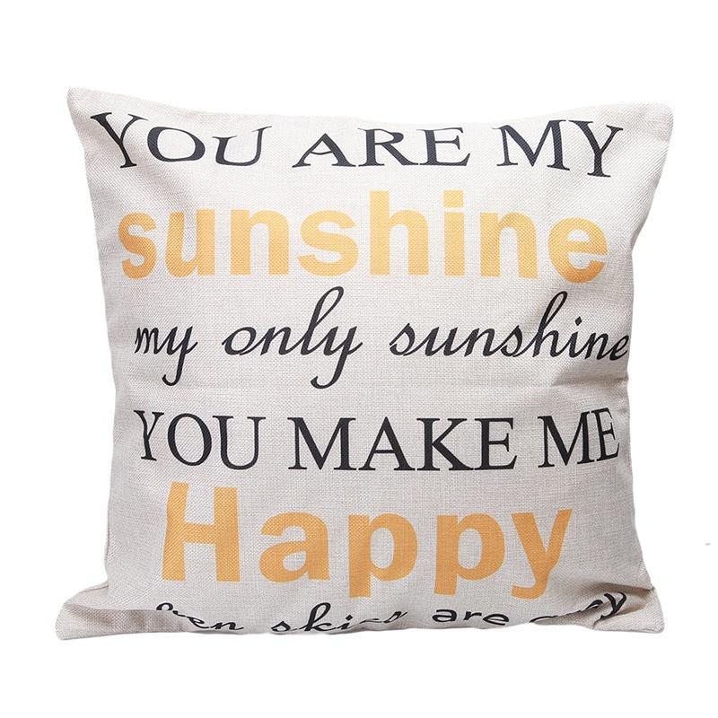 custom quote pillow
