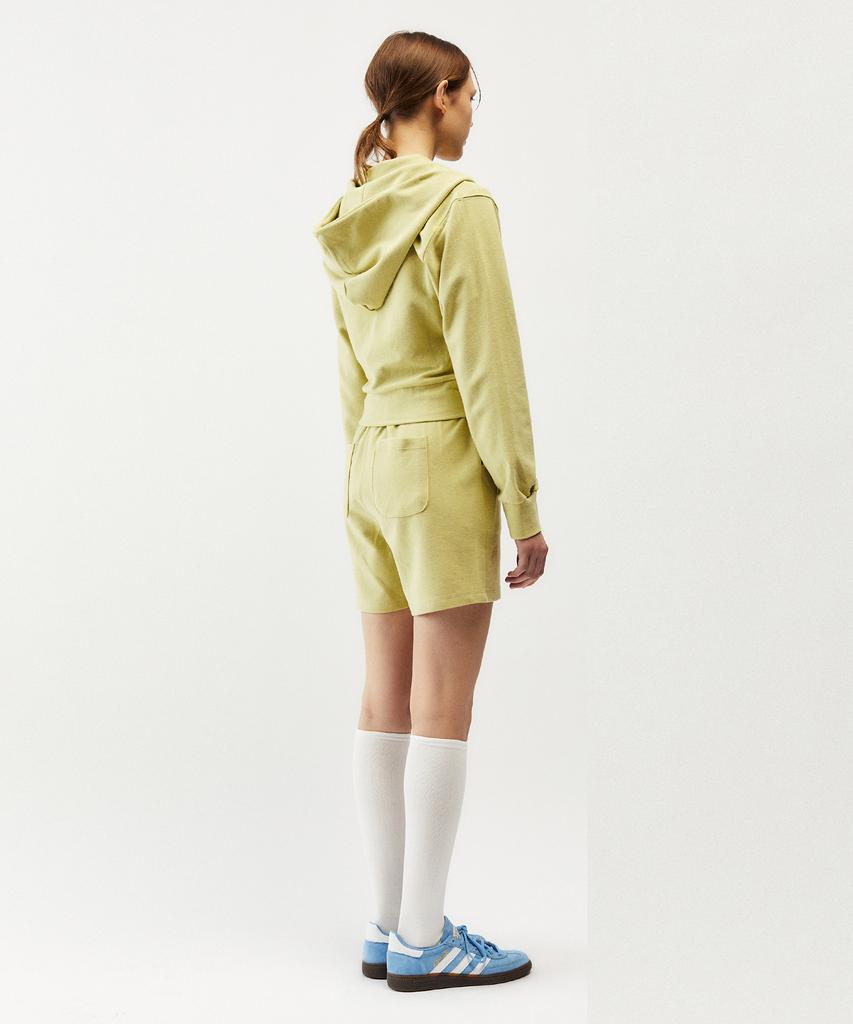 MAYOL Print Terry Shorts_Tail Green