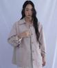 Ouro Cotton Sapari Trench Jacket [ Powder Pink ]