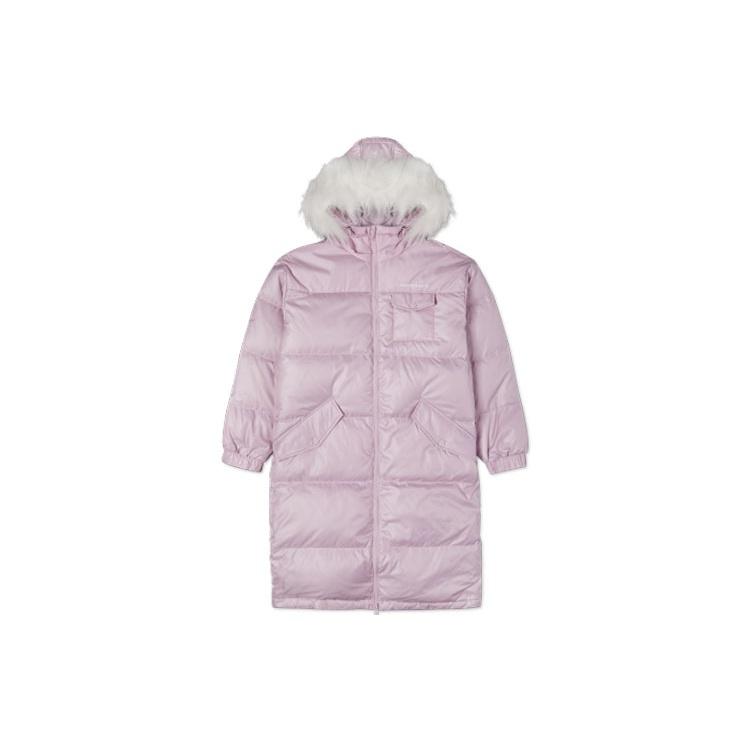 (WMNS) Converse Long Down Jacket Asia Sizing Pink Women s 10021989-A03 L