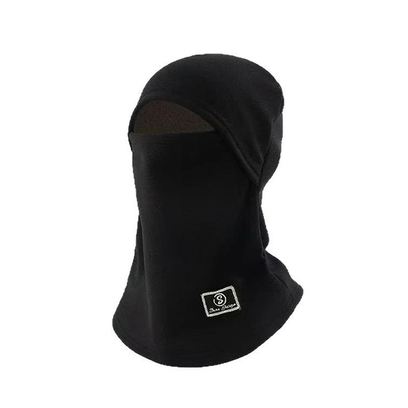 Warm Fleece Dustproof Beanie Winter Velvet Wrap Windproof Ear Protection Helmet Hat Face Cover Unisex Outdoor Cycling Skiing