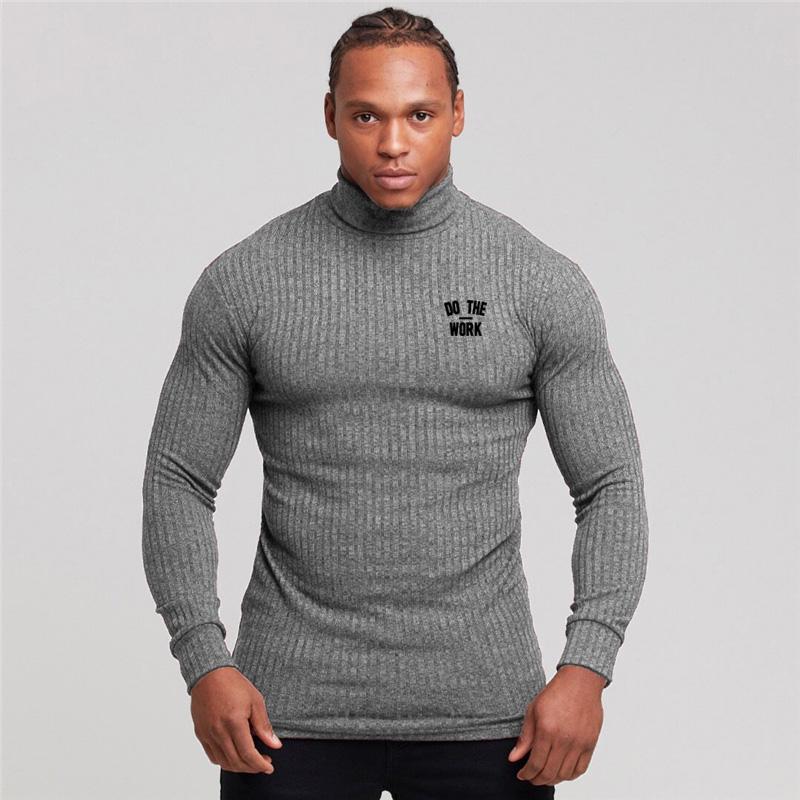 mens thin turtleneck