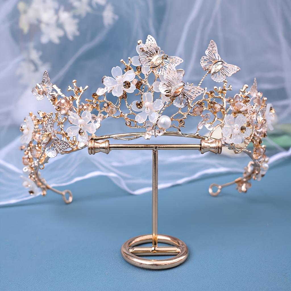 Butterfly Crown Ball Party Festival Cosplay Crown Runway Headpiece