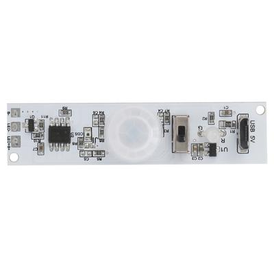 Infrasarkanais sensoru modulis ABS USB uzlādējama shēmas plate skapim virtuvei DC5V