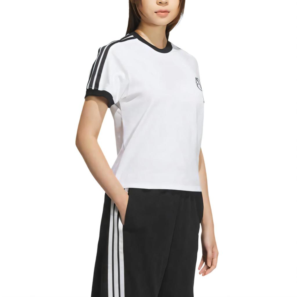 Adidas Dance Regular T Shirt Women's White JY7627
