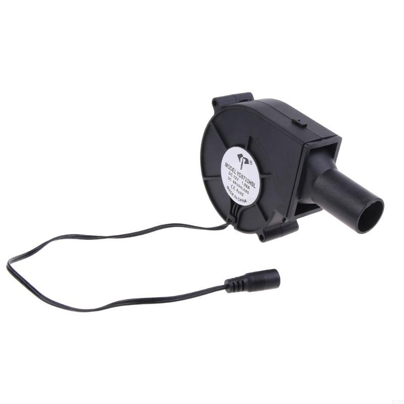 

H7EE 12V 1.88A 4500RPM 5.5x2.1mm BBQ Fan Blower Barbecue Blower Cooking Kitchen Grill