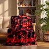 Tanjiro Custom Flannel Blankets Soft Warm Cozy Throws for Home Decor Holiday Gifts