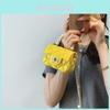 Fashionable Mini Jelly Bag With Pearl Chain Silicone Material For Children