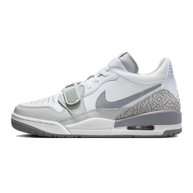 Jordan Legacy 312 Low top Skateboard Shoes Men's White Green Gray FV8115-101(Team116-312)