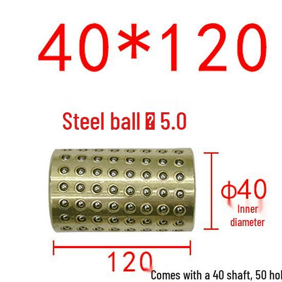 Golden Copper Ball Bearing Cage Mold Guide Bush Holder