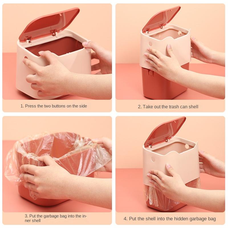 Zásobník na odpadky pro kočky Dvouvrstvý odpadkový koš na kočičí exkrementy Plně uzavřený Velkokapacitní záchod pro kočky Dodávky produktů pro domácí mazlíčky