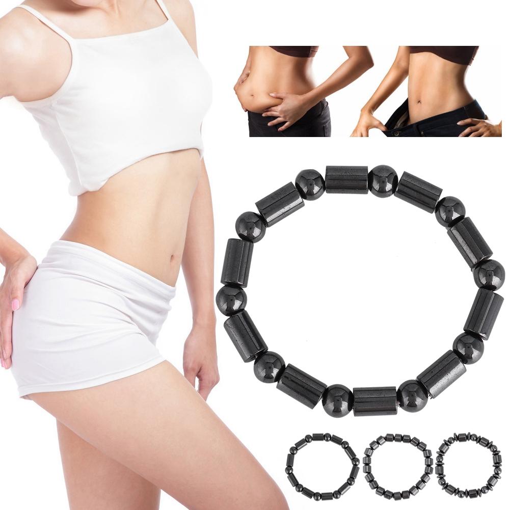 3pcs Fashionable Magnetic Therapy Bracelet Health Care Losing Weight Bracelet