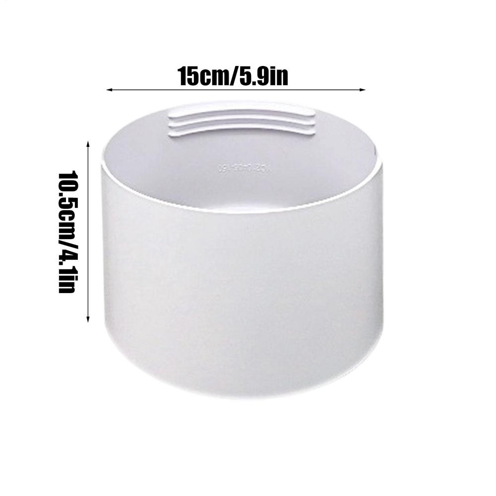 Portable AC Exhaust Hose 5.1/5.9 Inch Exhaust Duct Extension Pipe Docking Connector For Intake Outlet Cooling Heating Mobile