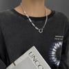 Fashion Stainless Steel Sweater Necklace Women's Niche Design Trendy Fashion Simple Sweater Chain Accessories