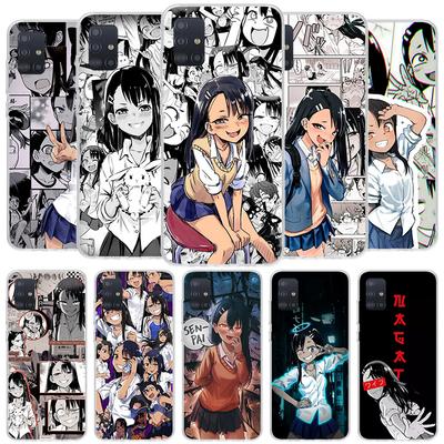 Nagatoro San Anime Aesthetic Cover Phone Case For Samsung Galaxy A12 A22 A32 A52 A72 A02S Phone Case Note 20 Ultra 10 S10 Plus A