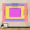 1pc Christmas Background Cloth, Christmas Ball Photography, Background Tapestry, Happy New Year, Family Party Decoration