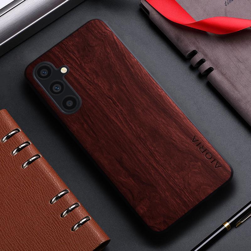 Case for Samsung Galaxy A35 A25 A15 A05 A05S A55 5G Funda Bamboo Wood Pattern Cover for Samsung Galaxy A35 A25 A15 A55 Case Capa