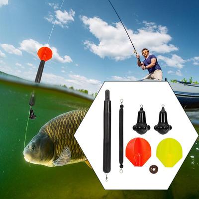 Detachable Tail Marker Float Detachable Float Set Marker Colored Tackle Kit Long Cast Vertical Fishing Float Weighted Fishing