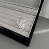 S925 Silver LOVE Letter Women's Creative Open Ring - Versatile Niche Design