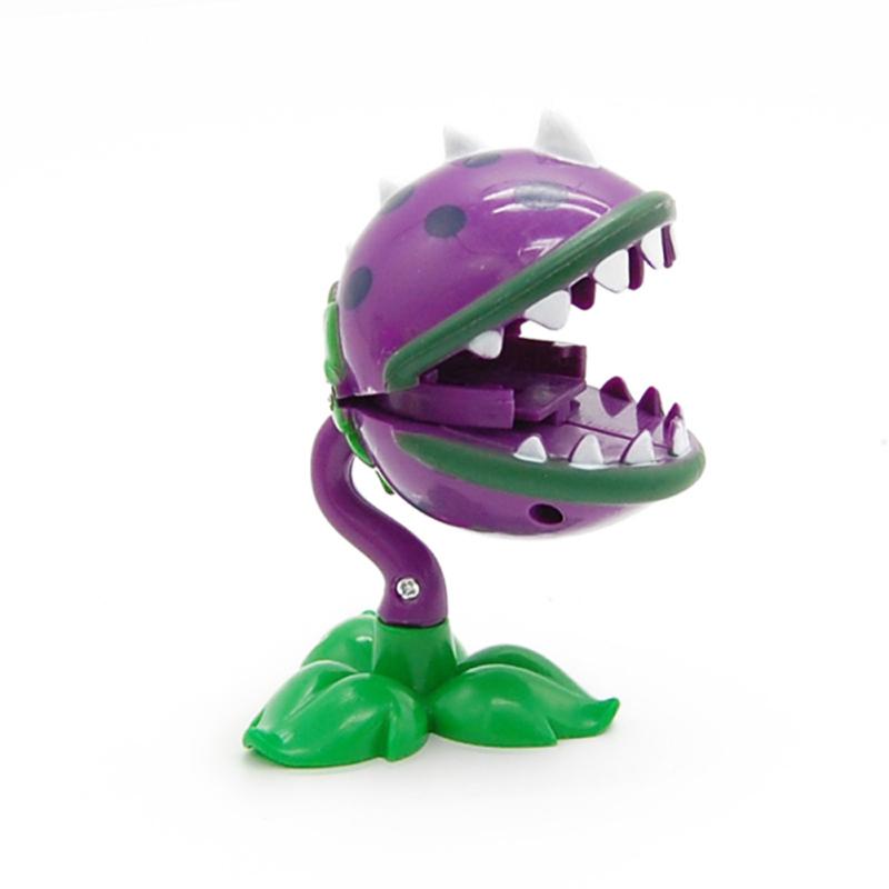 Plants Vs. Zombies Figure Toys Peashooter Gatling Pea Shooter Plastic Action Figure Model Toys