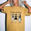 Feeling Witchy Shirt and Kids Tshirt, Vintage Witch Halloween Tee, Retro Witchcore Shirt and Kids Tshirt,