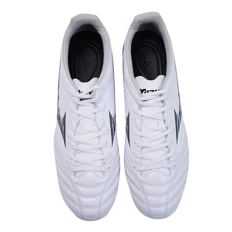 Mizuno Morelia Neo 4 Round Toe AG (Rubber Short Studs) Slip Resistant Durable Soccer Shoes Men Soccer Shoes White P1GA233509