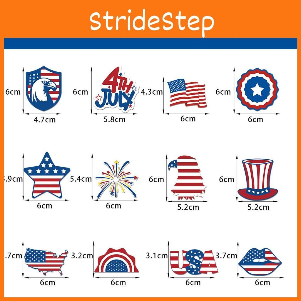 Usa Day Independence Flag Cake Insert Card For Party Table Decoration Dessert