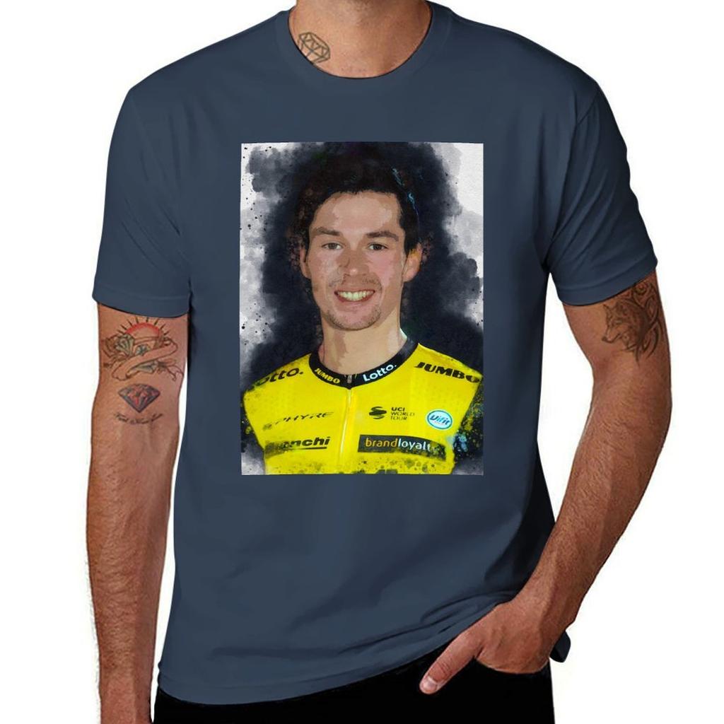 A Tribute To Primoz Roglic Tshirt Casual Trendy Short Sleeve Tshirt