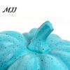 Tabletop Pumpkin Sculpture Halloween Ornaments, Resin Delicate Texture Stable Sculpture, Spotted Retro Textured Accents, for TV Cabinet