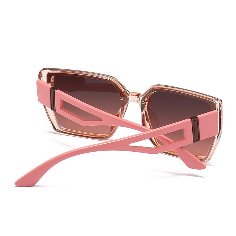 Foreign Trade  Modern Cat-Eye Sunglasses European And American Street Photography Ins Popular Model Square Sunglasse