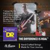 DR Strings Electric Guitar MTR-10 Strings, HI-BEAM Nickel, .010-.046