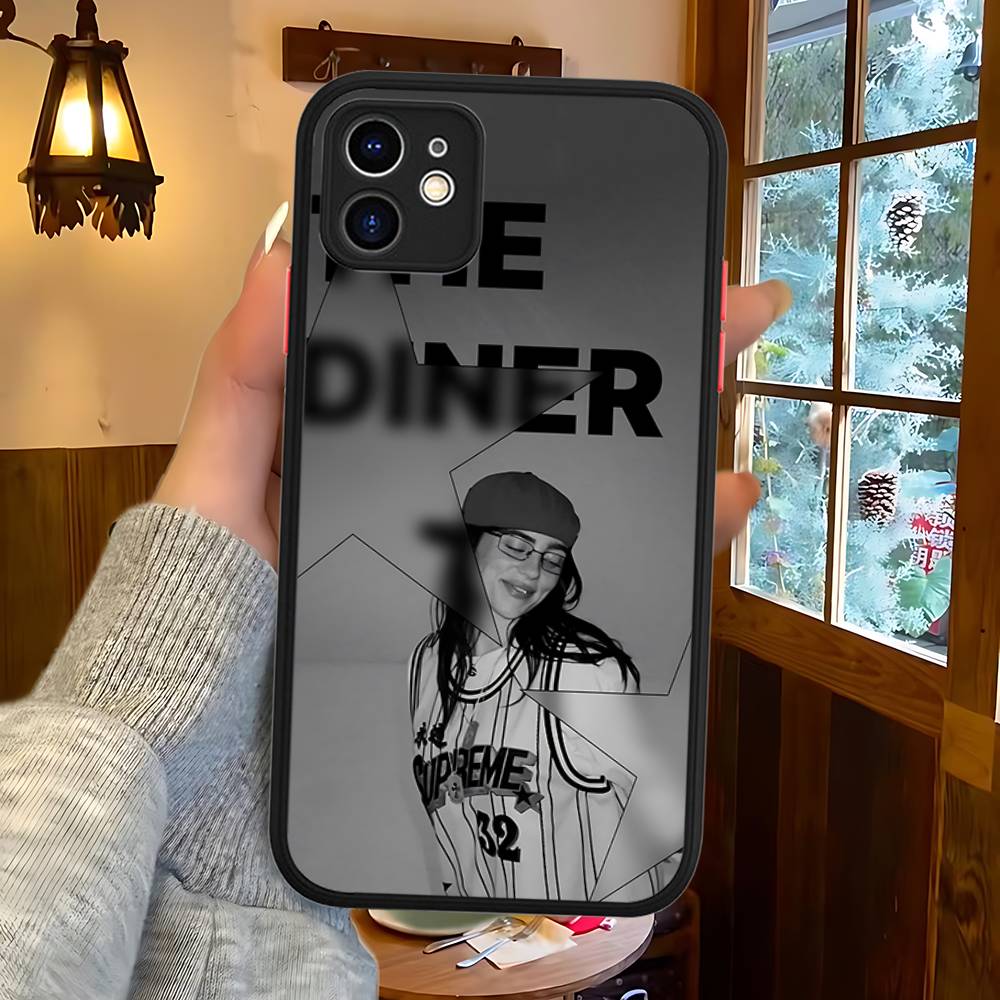 SINGER LUNCH B-BILLIES For IPhone 11 12 13 14 15 16 Pro Max Plus X XS MAX Shockproof Matte Back Cover