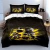 Football players with yellow highlights. Bedding sets Duvet cover sets Duvet covers Pillowcases(1 * Duvet Cover 2 * Pillowcases, without duvet insert)