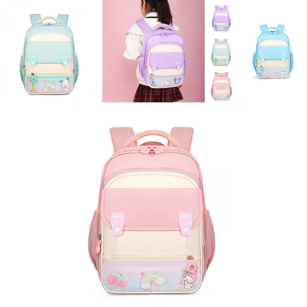 Adorable Cartoon Backpack For Kindergarten Girls With Large Capacity And Comfortable Straps