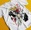 Chainsaw Man Makima T-Shirt Asa Aki Anime Denji Shirt Power Tshirt All Size Tee