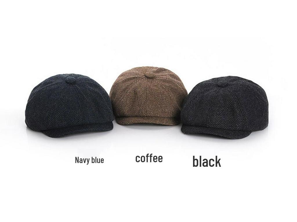Autumn/Winter Kids' Beret & Newsboy Caps: Parent-Child, Adult & Baby Styles