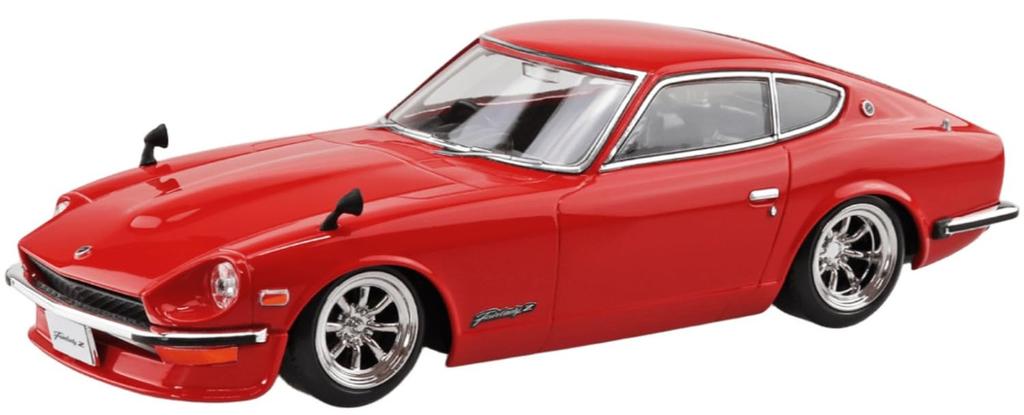 Aoshima Bunka Kyozai Rakupla Snap Kit Nissan S30 Fairlady Z Custom Red Plastic Model Co., Ltd. (AOSHIMA) 1/32 No. 15CU-RD Pre-Colored (Automobile)