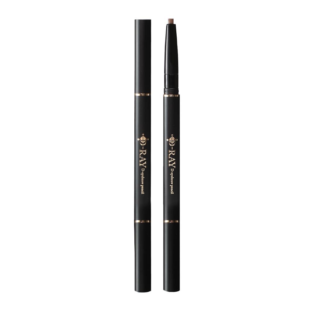 

D-RAY D-Eyebrow Pencil (Brown) - Long-lasting, easy to apply, waterproof eyebrow pencil. Available in 3 colors: Light Brown, Brown, and Dark Brown.